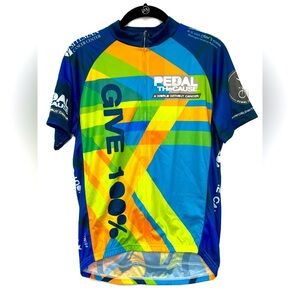 Primal NWT Cycling Jersey Pedal The Cause Cancer- Men’s